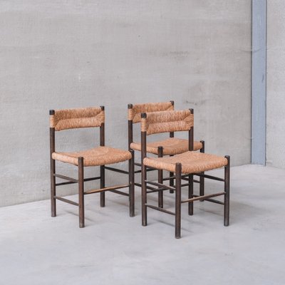 Mid-Century Dordogne Dining Chairs attribted to Charlotte Perriand, Set of 3-JRP-1755149