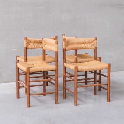 Mid-Century Dordogne Dining Chairs by Charlotte Perriand, Set of 4-JRP-1750381