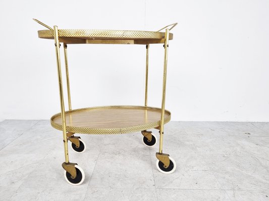 Mid-Century Drinks Trolley, 1950s-IRH-1383173