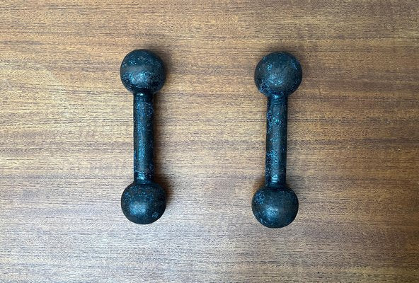 Mid-Century Dumbbells, 1960s, Set of 2-UAH-1782741