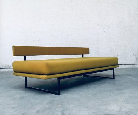 Mid-Century Dutch 3 Seat Sofa Daybed, 1960s-RQV-1336870