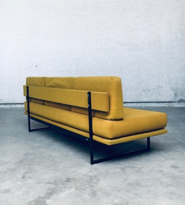 Mid-Century Dutch 3 Seat Sofa Daybed, 1960s-RQV-1336870