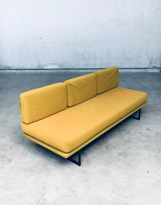 Mid-Century Dutch 3 Seat Sofa Daybed, 1960s-RQV-1336870