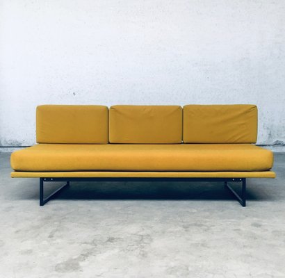 Mid-Century Dutch 3 Seat Sofa Daybed, 1960s-RQV-1336870