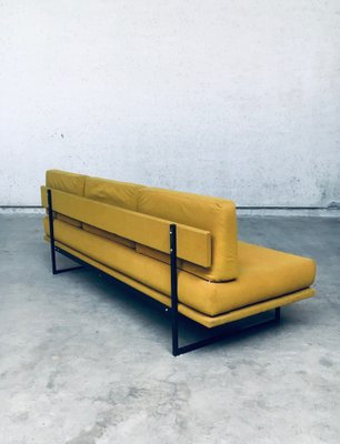 Mid-Century Dutch 3 Seat Sofa Daybed, 1960s-RQV-1336870