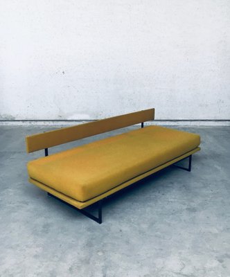 Mid-Century Dutch 3 Seat Sofa Daybed, 1960s-RQV-1336870