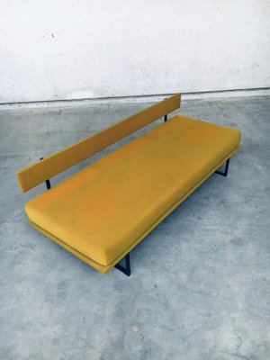 Mid-Century Dutch 3 Seat Sofa Daybed, 1960s-RQV-1336870