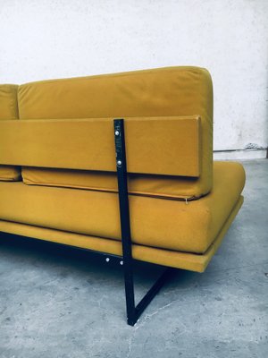 Mid-Century Dutch 3 Seat Sofa Daybed, 1960s-RQV-1336870