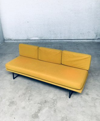 Mid-Century Dutch 3 Seat Sofa Daybed, 1960s-RQV-1336870