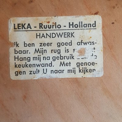 Mid-Century Dutch Bread Board from Leka-NUX-1309511