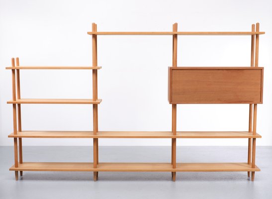 Mid-Century Dutch Cabinet Stokkenkast Wall Unit by Willem Lutjens for Stokke, 1960s-GCG-1718379