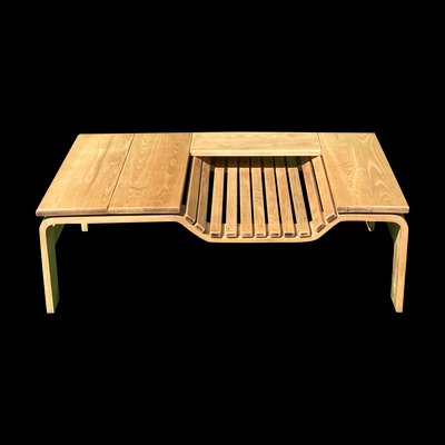 Mid-Century Dutch Coffee Table or Bench Attributed to Jindrich Halabala for Pastoe-BHG-1001794