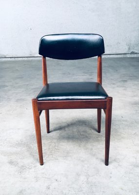 Mid-Century Dutch Design Dining Chairs, 1960s, Set of 4-RQV-1823479