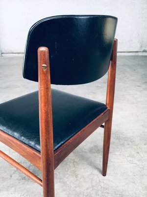 Mid-Century Dutch Design Dining Chairs, 1960s, Set of 4-RQV-1823479