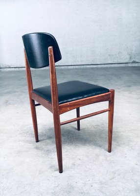 Mid-Century Dutch Design Dining Chairs, 1960s, Set of 4-RQV-1823479