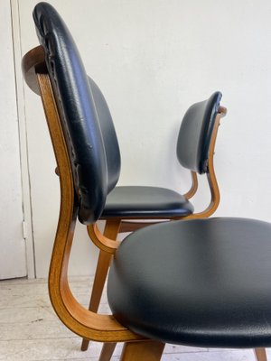 Mid-Century Dutch Dining Chairs from Admis, 1960s, Set of 2-WZZ-1152644