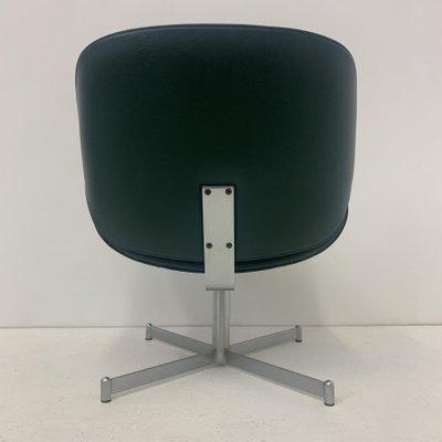 Mid-Century Dutch Exquis Lounge Chair in Dark Green by Geoffrey Harcourt for Artifort, 1960s-BGP-1063267