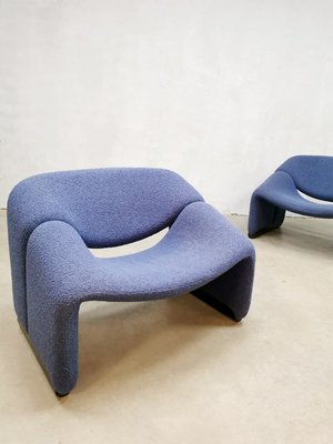 Mid-Century Dutch F598 Groovy M Easy Chair by Pierre Paulin for Artifort, 1970s-BW-1263002