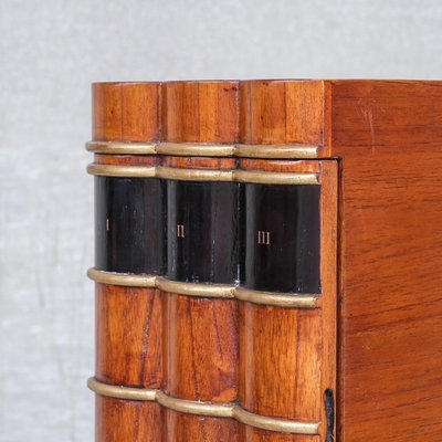 Mid-Century Dutch Faux Book Bar or Storage-JRP-1322883