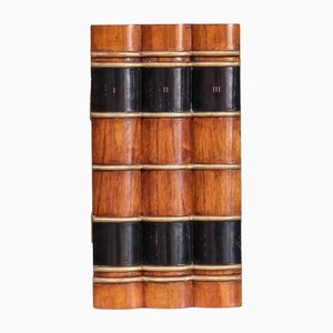 Mid-Century Dutch Faux Book Bar or Storage-JRP-1322883