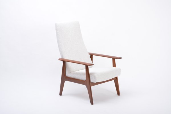 Mid-Century Dutch Modern Teak Lounge Chair from Topform-FN-796701