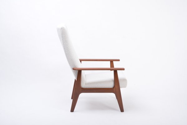 Mid-Century Dutch Modern Teak Lounge Chair from Topform-FN-796701