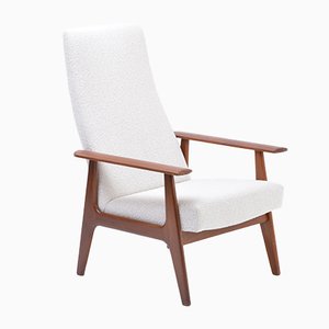 Mid-Century Dutch Modern Teak Lounge Chair from Topform-FN-796701