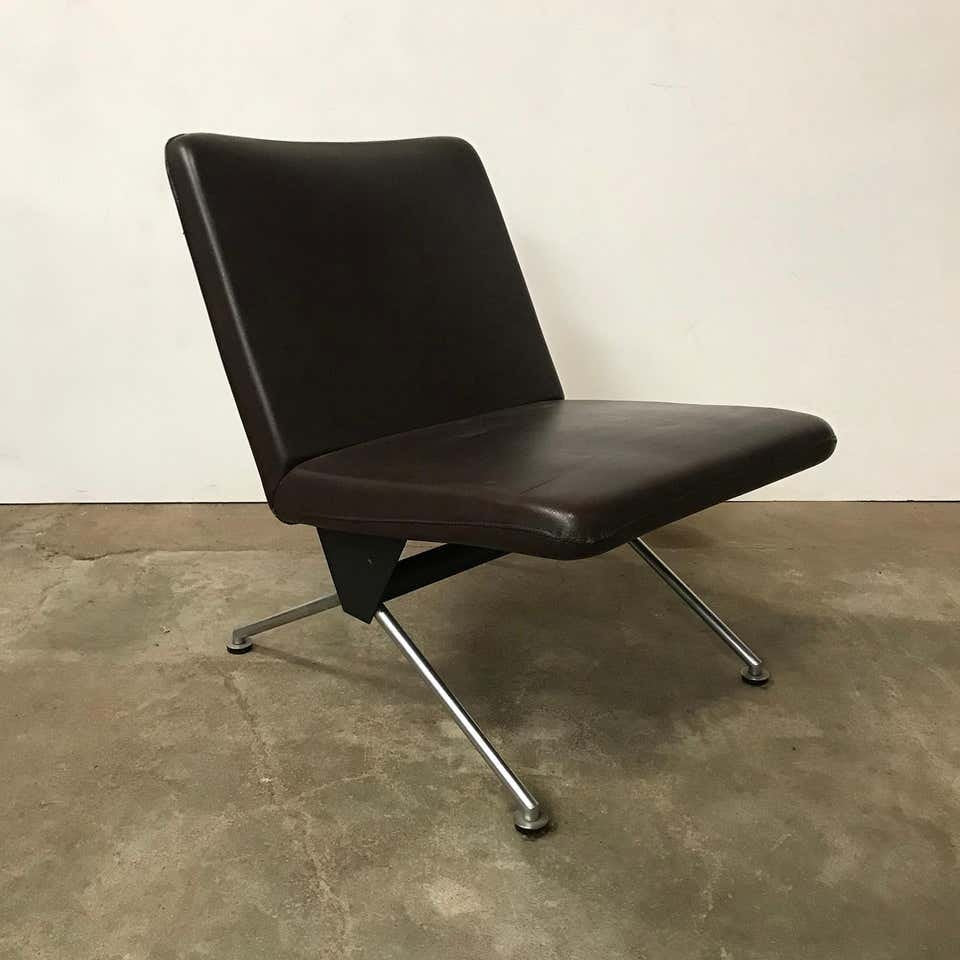 Mid-Century Dutch Nr. 1432 Easy Chair by André Cordemeyer / Dick Cordemeijer for Gispen Culemborg, 1960s