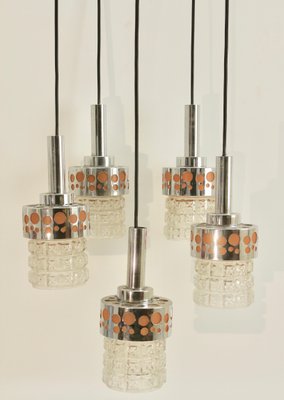 Mid-Century Dutch Orange Pendant Lamp, 1965-MJY-1148893