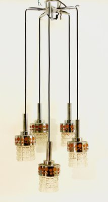 Mid-Century Dutch Orange Pendant Lamp, 1965-MJY-1148893