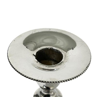 Mid-Century Dutch Silver Candleholders, Set of 2-UCH-1224428