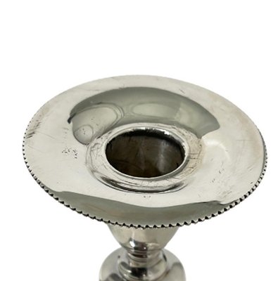 Mid-Century Dutch Silver Candleholders, Set of 2-UCH-1224428