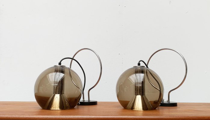 Mid-Century Dutch Space Age Wall Lamps by Frank Ligtelijn for Raak, Set of 2-UAH-984503