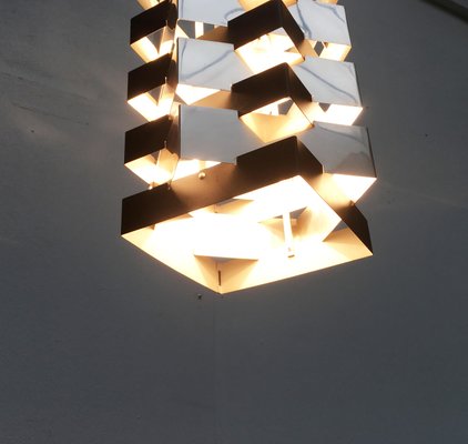 Mid-Century Dutch Star Pendant Lamp by J. J. M. Hoogervorst for Anvia-UAH-868998