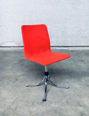 Mid-Century Dutch Steel Dining Chairs from Brabantia, 1970s, Set of 3-RQV-850249