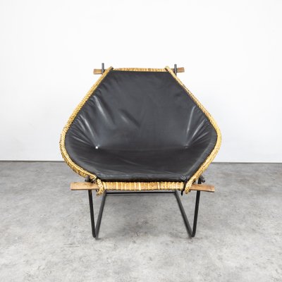 Mid-Century Duyan Lounge Chair by John Risley for Ficks Reed, 1950s-TLV-1793482