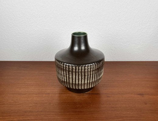 Mid-Century East German GDR Pottery Vase from Veb Haldensleben, 1960s-UAH-2033193