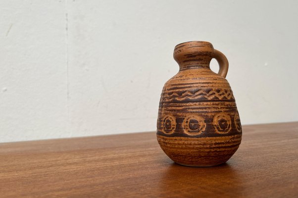 Mid-Century Eastern German GDR Pottery Vase from Strehla Keramik, 1960s-UAH-1716532