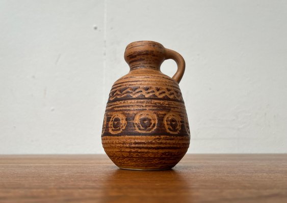 Mid-Century Eastern German GDR Pottery Vase from Strehla Keramik, 1960s-UAH-1716532