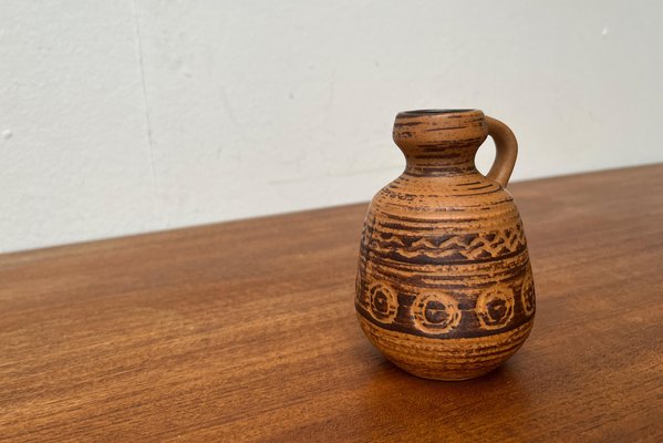 Mid-Century Eastern German GDR Pottery Vase from Strehla Keramik, 1960s-UAH-1716532