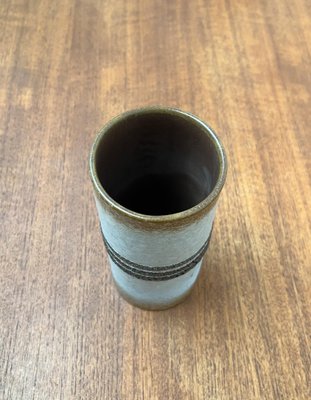 Mid-Century Eastern German GDR Pottery Vase from Strehla Keramik, 1960s-UAH-1731910