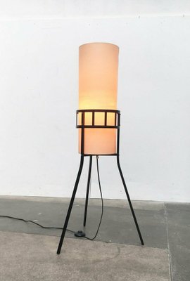 Mid-Century Eastern German GDR Rocket Tripod Floor Lamp from Leuchtenbau Saller, 1960s-UAH-1725493