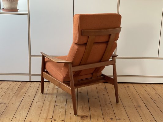 Mid-Century Easy Chair by Arne Vodder for Cado, 1960s-WSA-1763444