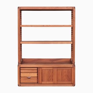 Mid-Century Elm B10 Shelving Cabinet by Pierre Chapo-JRP-1176999