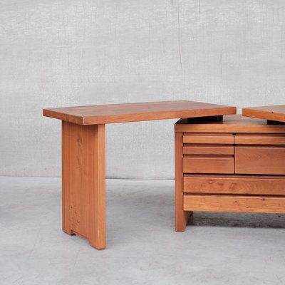 Mid-Century Elm B19 Desk by Pierre Chapo-JRP-1137409