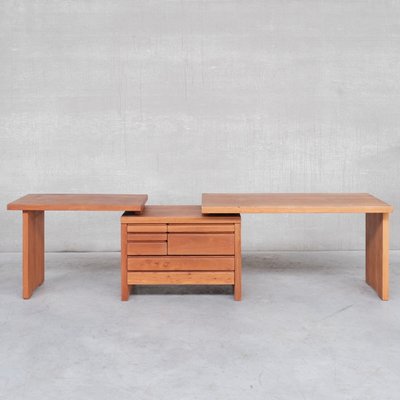 Mid-Century Elm B19 Desk by Pierre Chapo-JRP-1137409