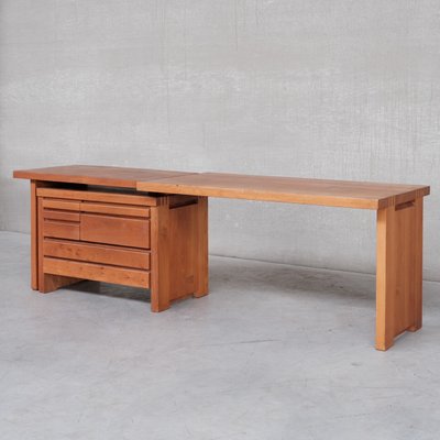 Mid-Century Elm B19 Desk by Pierre Chapo-JRP-1137409