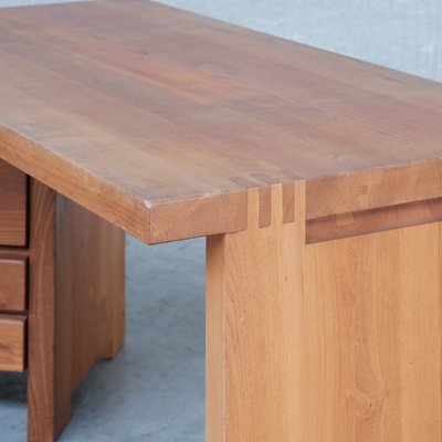 Mid-Century Elm B19 Desk by Pierre Chapo-JRP-1137409