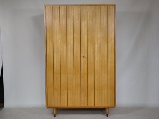 Mid-Century Elm Wardrobe by Erich Stratmann for Dinge Möbel, 1960s-LVS-2040594