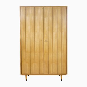 Mid-Century Elm Wardrobe by Erich Stratmann for Dinge Möbel, 1960s-LVS-2040594